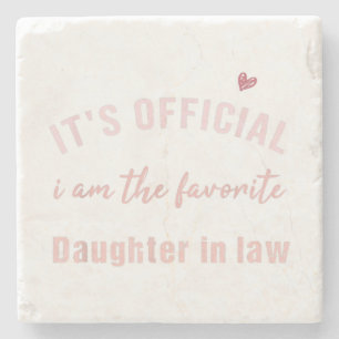 Posavasos De Piedra Hija favorita oficial