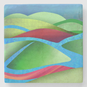 Posavasos De Piedra Hills On Ice