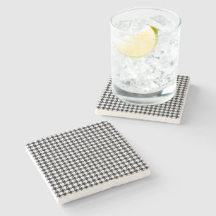 Posavasos De Piedra Hinchazón en blanco y negro por Shirley Taylor