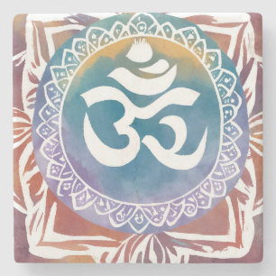 POSAVASOS DE PIEDRA HINDU OHM SOUTH ASIAN DESI INDIA