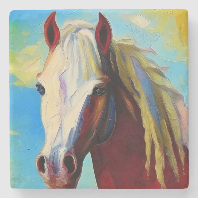 Posavasos De Piedra Hípica (Anverso)