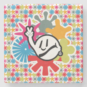 Posavasos De Piedra HIPPIE ICON lines ver 2023 BY MASANSER