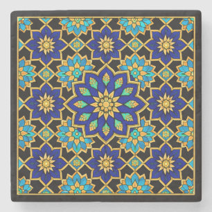 Posavasos De Piedra Historia del estilo otomano diseño azul