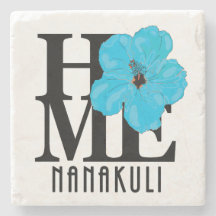 HOGAR Nanakuli Hawaii Blue Hbiscus