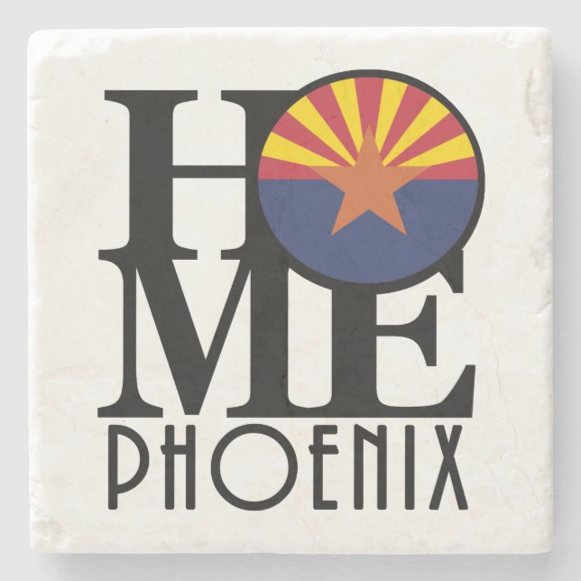 Posavasos De Piedra HOGAR Phoenix Arizona (Anverso)