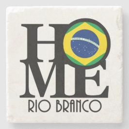 Posavasos De Piedra HOGAR Rio Branco
