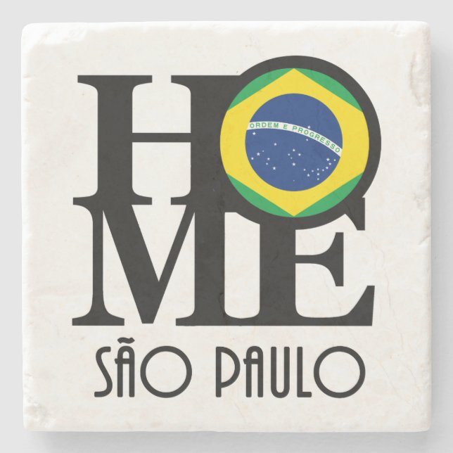 Posavasos De Piedra HOGAR Sao Paulo Brasil (Anverso)