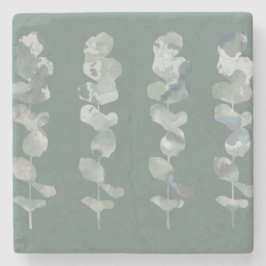 Posavasos De Piedra Hojas de Eucalyptus