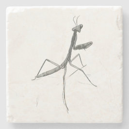 Posavasos De Piedra Hola, Mantis religiosa
