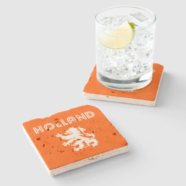 Posavasos De Piedra Holanda Retro (Lateral)