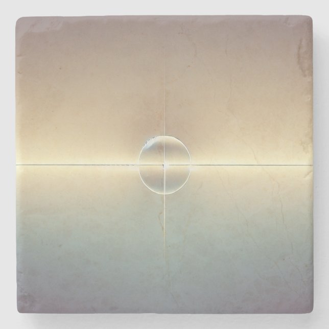 Posavasos De Piedra Holding The Line (Anverso)