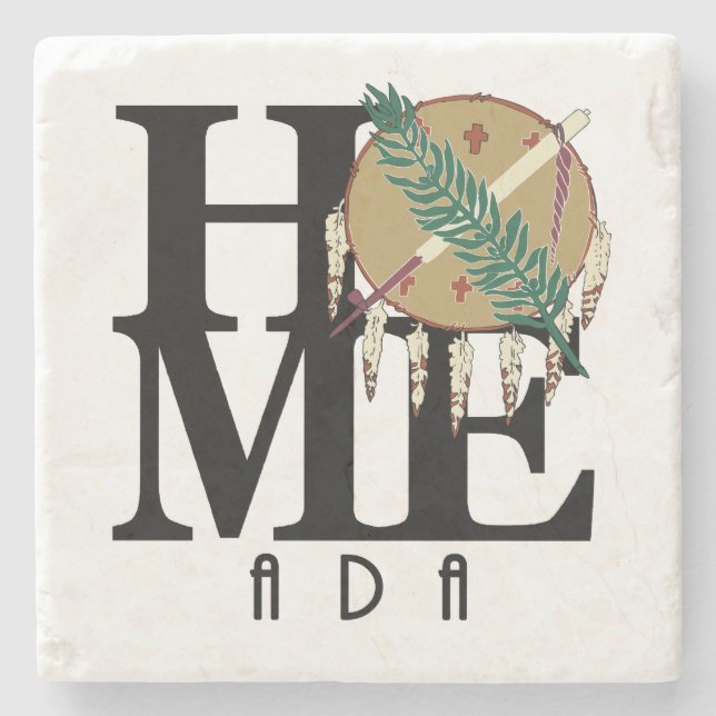 Posavasos De Piedra HOME Ada Oklahoma (Anverso)