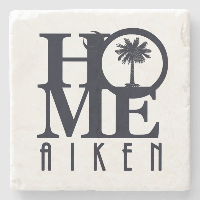 Posavasos De Piedra HOME Aiken SC (Anverso)