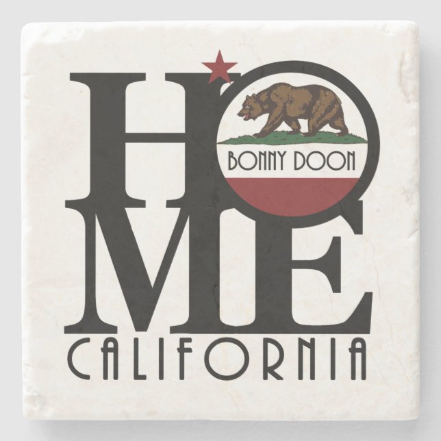 Posavasos De Piedra HOME Bonny Doon (Anverso)