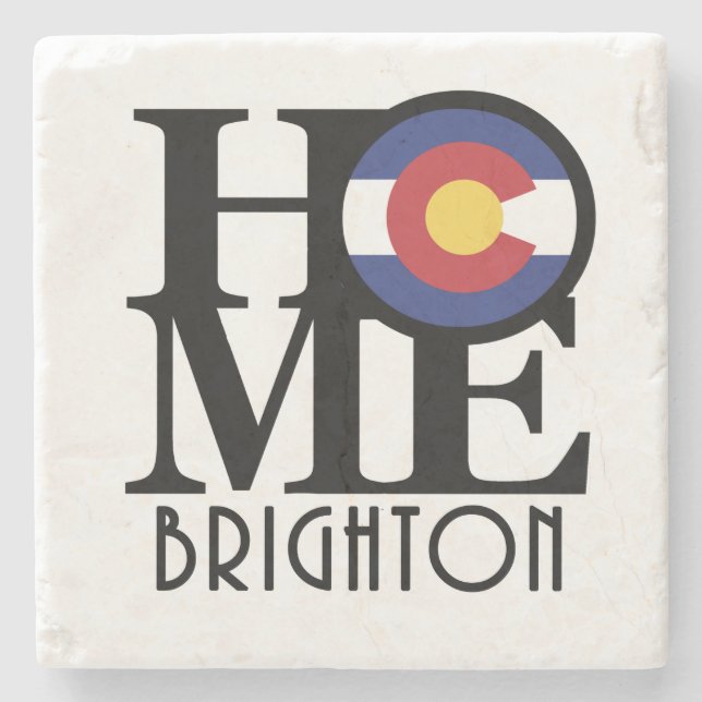 Posavasos De Piedra HOME Brighton (Anverso)