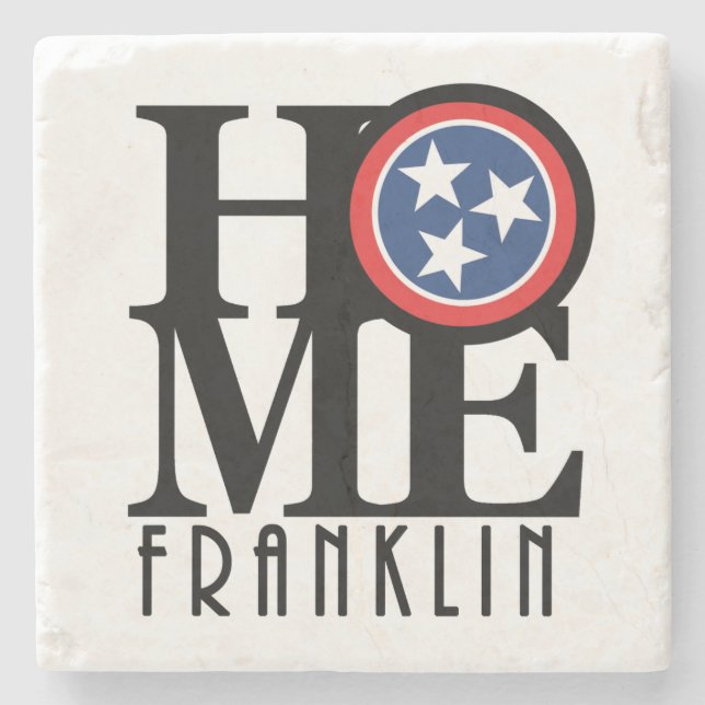 Posavasos De Piedra HOME Franklin (Anverso)