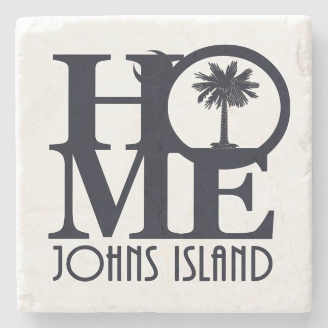 Posavasos De Piedra HOME Johns Island SC (Anverso)