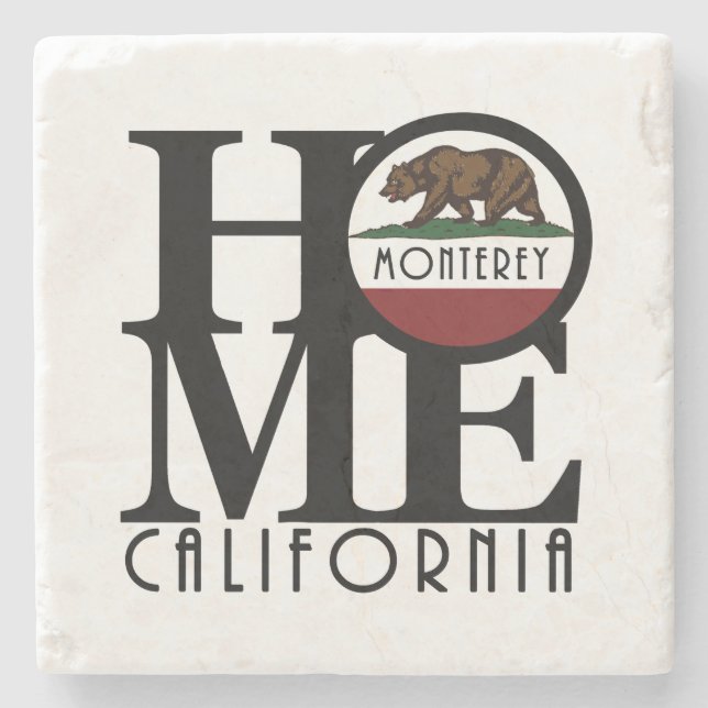 Posavasos De Piedra HOME Monterey CA (Anverso)