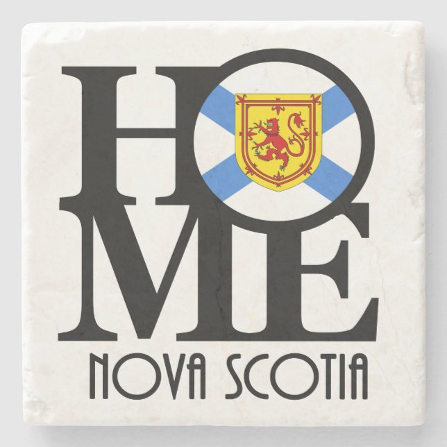 Posavasos De Piedra HOME Nova Scotia (Anverso)