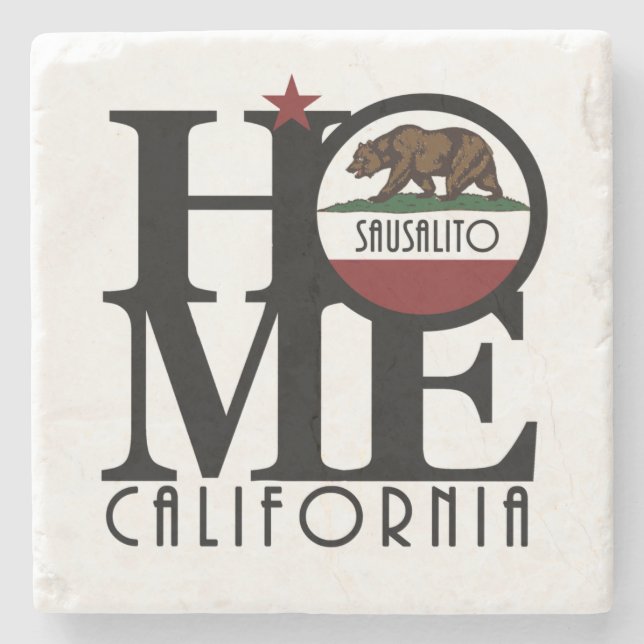 Posavasos De Piedra HOME Sausalito California (Anverso)