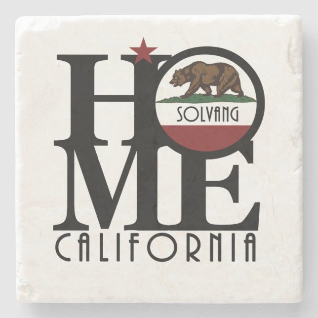 Posavasos De Piedra HOME Solvang California (Anverso)