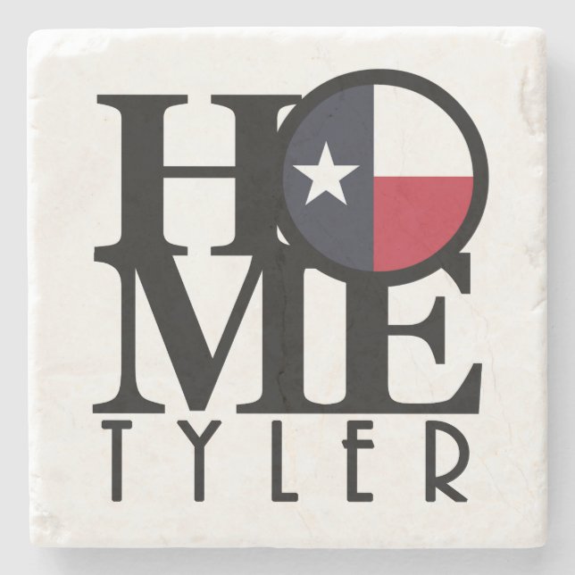 Posavasos De Piedra HOME Tyler Texas (Anverso)