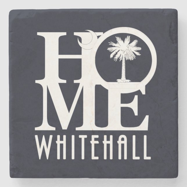 Posavasos De Piedra HOME Whitehall South Carolina (Anverso)