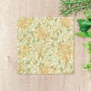 Posavasos De Piedra Honeysuckle Vines William Morris