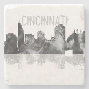 Posavasos De Piedra Horizonte de Cincinnati, Ohio