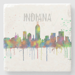 POSAVASOS DE PIEDRA HORIZONTE DE INDIANA, INDIANAPOLIS