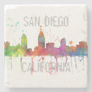 POSAVASOS DE PIEDRA HORIZONTE DE SAN DIEGO