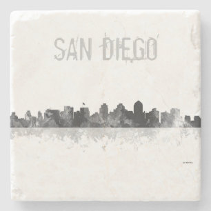 Posavasos De Piedra HORIZONTE de SAN DIEGO - la piedra bebe el