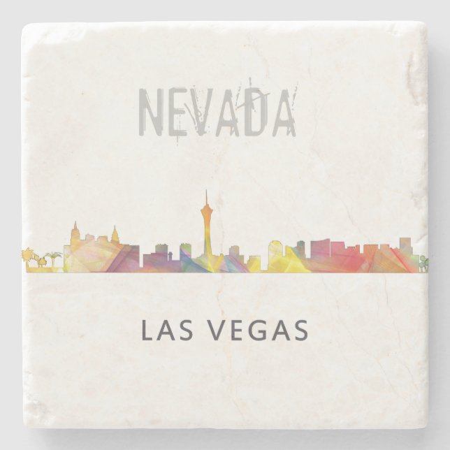 POSAVASOS DE PIEDRA HORIZONTE WB1 DE LAS VEGAS, NEVADA - (Anverso)