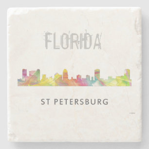 POSAVASOS DE PIEDRA HORIZONTE WB1 DE ST PETERSBURG LA FLORIDA -
