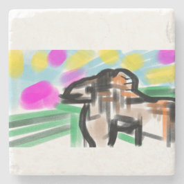 Posavasos De Piedra Horse joy