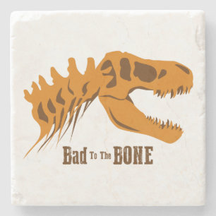 Posavasos De Piedra Huesos T-Rex