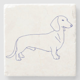 Posavasos De Piedra Hunderasse Dackel