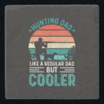 Posavasos De Piedra Hunting Dad<br><div class="desc">Hunting Dad</div>