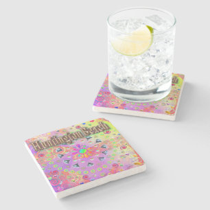 Posavasos De Piedra Huntington Beach Lucky Golden Coaster
