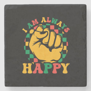 Posavasos De Piedra i_am_siempre_feliz_01