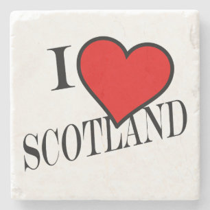 Posavasos De Piedra I Heart Scotland bk coastercn