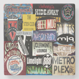 Posavasos De Piedra Icónica Atlanta Coaser, Icic Atlanta Gifts, Atlant