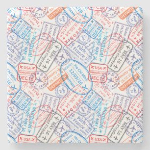 Posavasos De Piedra Icono de viaje