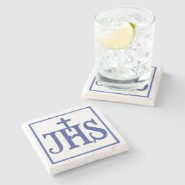 Posavasos De Piedra Iesus Hominum Salvator