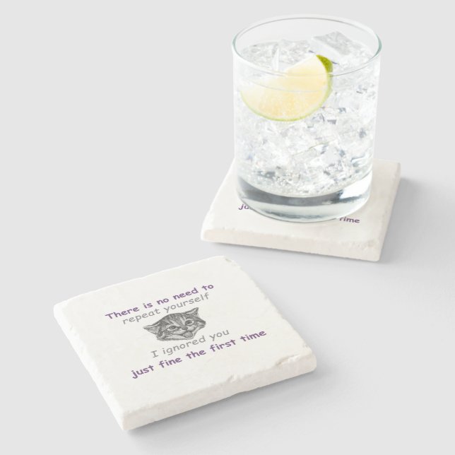 Posavasos De Piedra Ignorarte (Lateral)