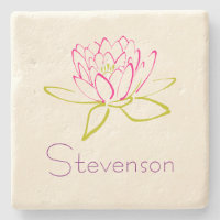 Ilustracion Lotus Flower personalizado/Water Lily