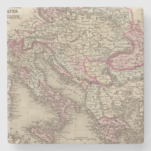 Posavasos De Piedra Imperio austríaco, Italia, Turquía en Europa,