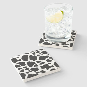 Posavasos De Piedra Imprimir vaca