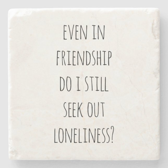 Posavasos De Piedra Incluso En La Pascua De Piedra De Amistad (Anverso)