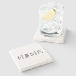 Posavasos De Piedra Indiana Mapa de Estado de Hogar Carta con forma de